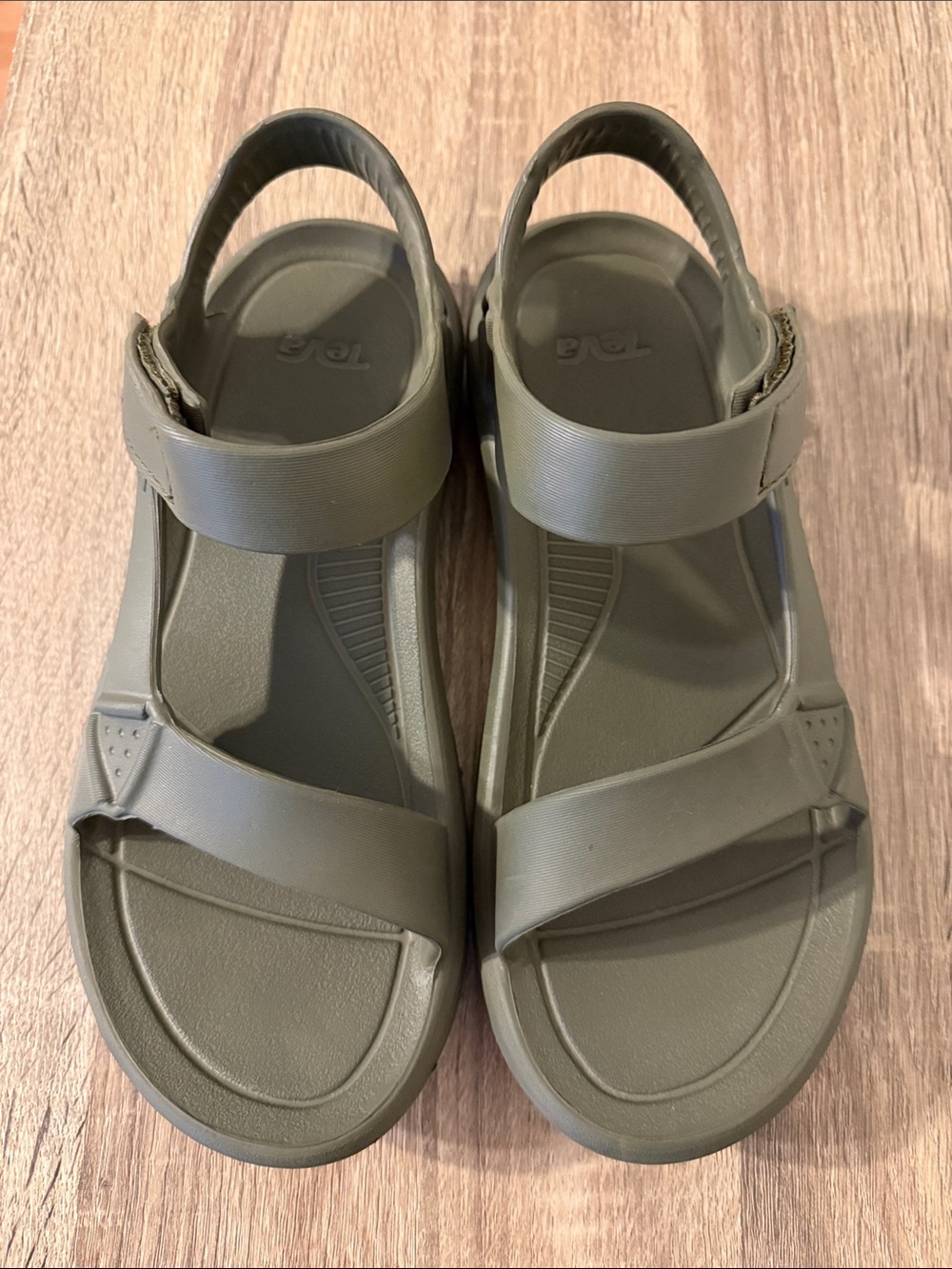 Teva Olive Green Sport Sandals for Women